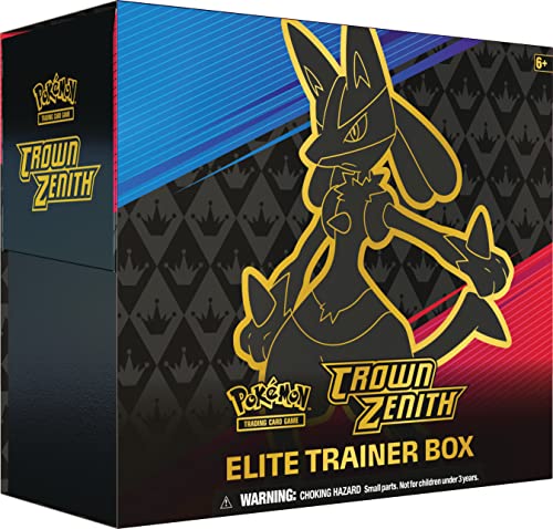 Pokémon TCG: Crown Zenith Elite Trainer Box (10 Boosters & Premium Accessories)