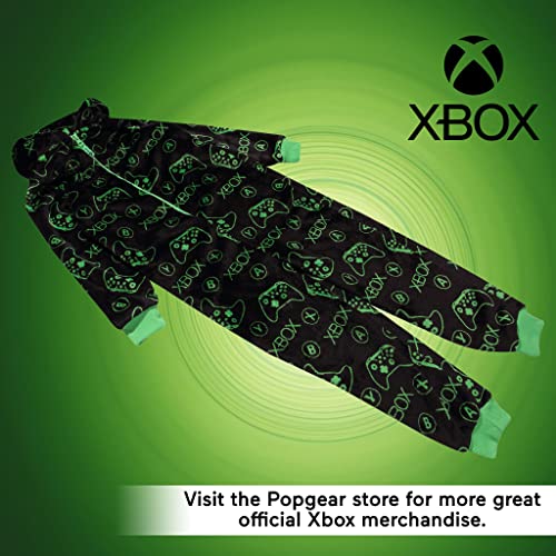 Popgear Xbox Controller Icons Onesie, Kids, 5-13 Years, Black, Official Merchandise