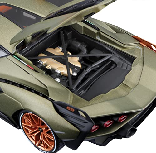 Bburago B18-11046 Lamborghini Sian FKP 37 1:18, Assorted Colours, one Size