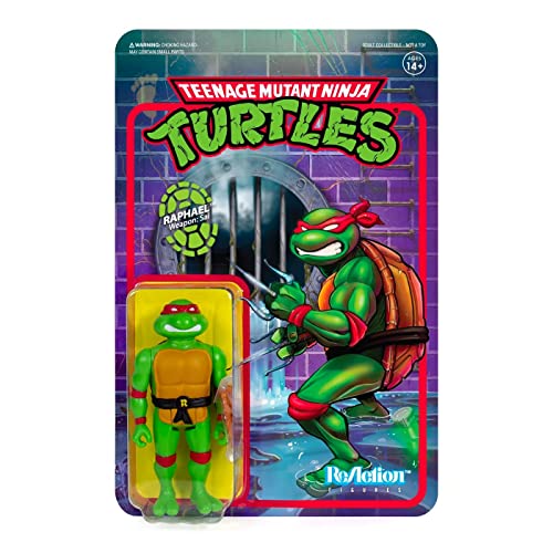 SUPER7 TMNTW01-RAP-02 Reaction Figure