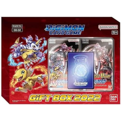 Bandai | Digimon Card Game: Gift Box 2022 (GB-02) | Trading Card Game | Ages 15+ | 2 Players | 20-30 Minutes Playing Time