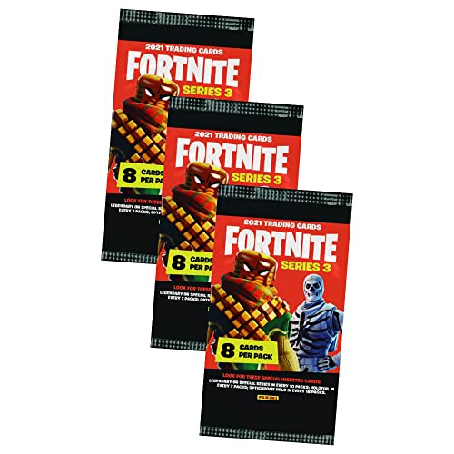 Panini Fortnite Cards Series 3 Trading Cards - Trading Cards (3 Boosters)