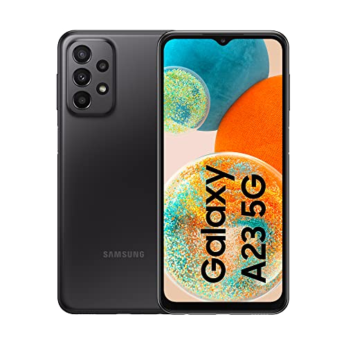 Samsung Galaxy A23 5G 128GB Black EU [16,72cm (6,6") LCD Display, Android 12, 50MP Quad-Kamera]