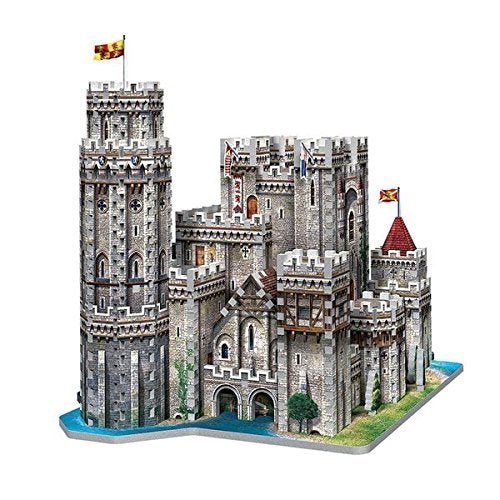 Wrebbit 3D Puzzle King Arthur's Camelot 3D Puzzle (865-Piece)