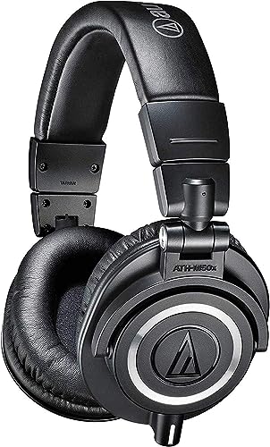 Audio-Technica M50x Professional Monitor Headphones Black