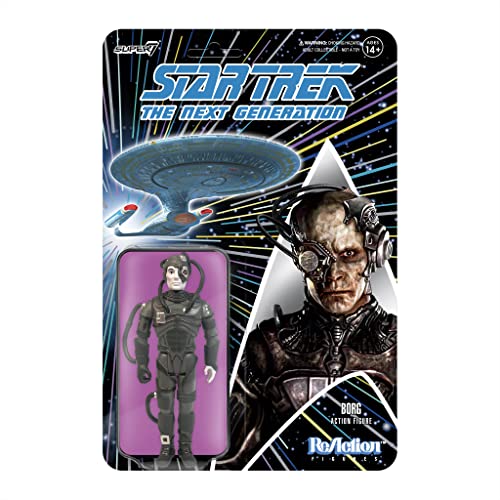 SUPER7 - Star Trek: The Next Generation ReAction Figure Wave 1 - Borg