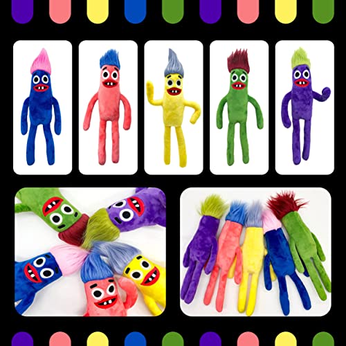 Nobody Sausage Plush Toy Cartoon Game Character Kids Toys Plushie Rainbow Friends Plush Stuffed Dolls Toys Squishy plushies Soft Toys Squishmallow Teddy Pillow Figure Toy for Kids (Sausage Purple)