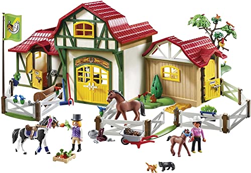 PlayMOBIL 6926 Country Horse Farm, For Children Ages 5+, Fun Imaginative Role-Play, PlaySets Suitable for Children Ages 4+