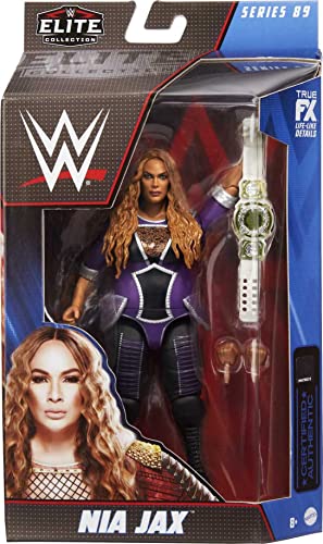 Mattel WWE Nia Jax Elite Collection Action Figure, Series