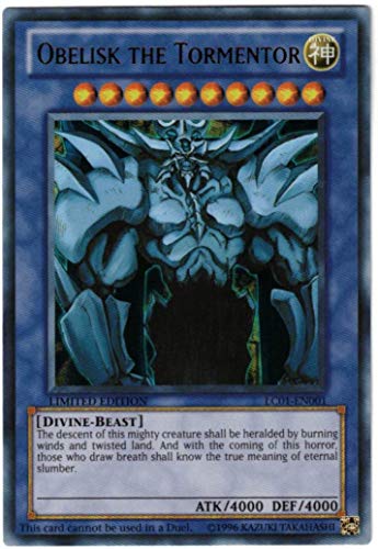 YuGiOh Legendary Collection Ultra Rare God Card Set of 3 Egyptian God Cards S...