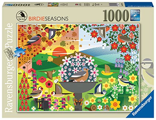 Ravensburger I like Birds Birdie Seasons 1000 Piece Jigsaw Puzzle for Adults & for Kids Age 12 and Up