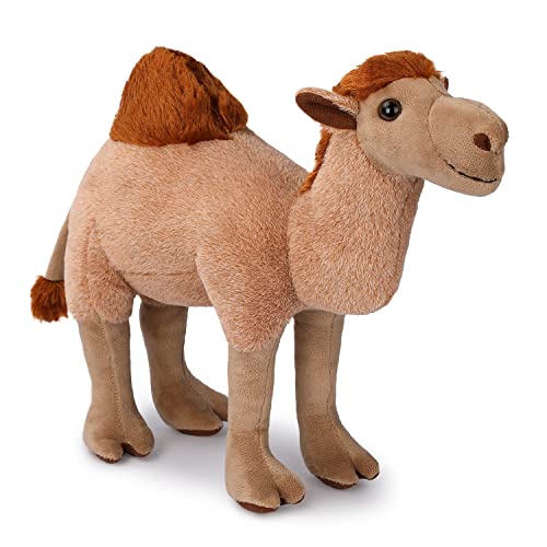 Camel Plush Toy, Stuffed Animal Plushie Doll, Soft Fluffy Like Real Desert Animals Hugging Toy - Present for Every Age & Occasion