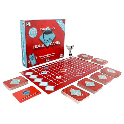 Ginger Fox House Of Games Board Game New 2024 Special Edition | All New Questions | Answer Trivia Puzzles From Richard Osman's Iconic TV Show | Includes Answer Smash Round | Age 12+ | For 3+ Players