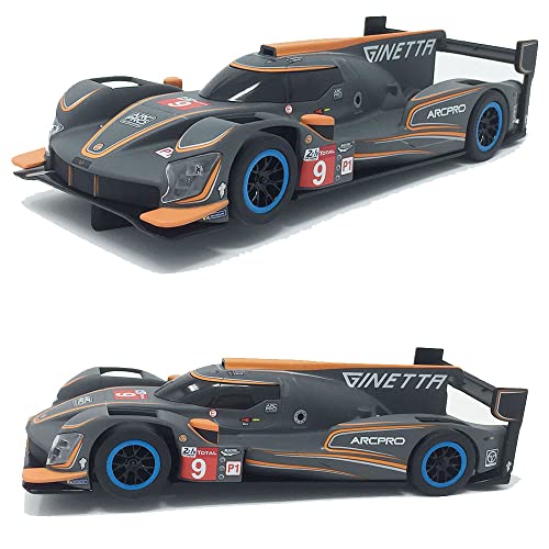 Scalextric Digital Bundle SL8 2022 ARC PRO Le Mans 2 Ginetta Cars Jadlam Layout (SL8-2car-I)