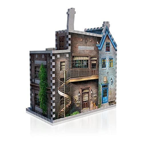 Wrebbit3D | Diagon Alley Collection: Ollivanders & Scribbulus (295pc) | 3D Puzzle | Ages 14+