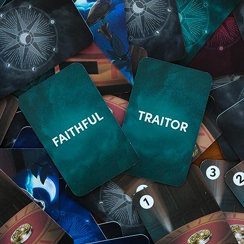 Ginger Fox The Traitors 2023 Special Edition Official BBC Card Game | New Gameplay Including Digital Events | Can the Faithful Banish the Traitor | Work Together In This Fun Family Game of Deception