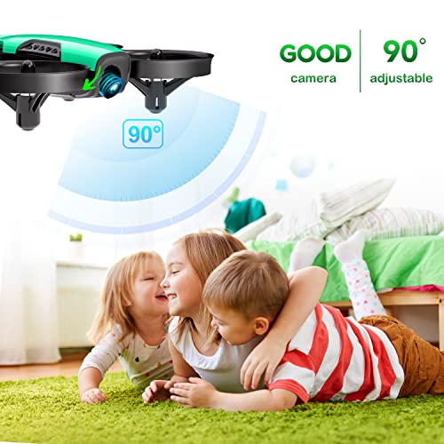 Loolinn | Drone for kids - Mini drone with camera,FPV Real-Time Transmission Photos and Videos | Adjustable camera, RC Quadcopter (Gift idea)