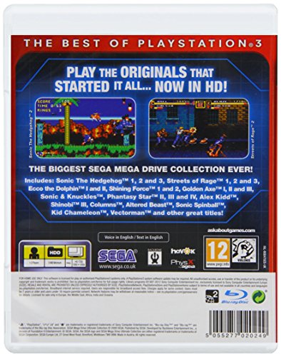 SEGA Mega Drive Ultimate Collection- Essentials (PS3)