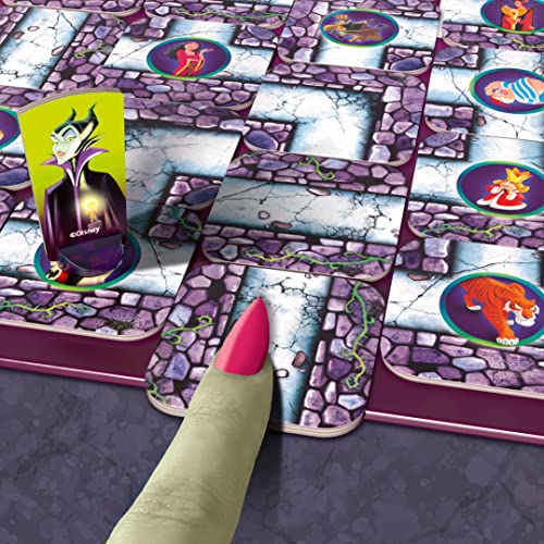 Ravensburger Disney Villains Labyrinth Family Strategy Board Game for Kids & Adults Age 7 Years Up - 2 to 4 Players