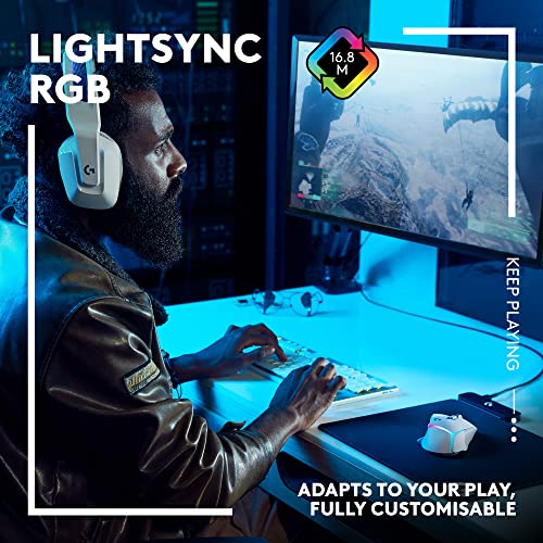 Logitech G502 X PLUS LIGHTSPEED Wireless RGB Gaming Mouse - Optical Mouse with LIGHTFORCE Hybrid Switches, LIGHTSYNC RGB, HERO 25K Gaming Sensor, Compatible with PC - macOS/Windows - Black