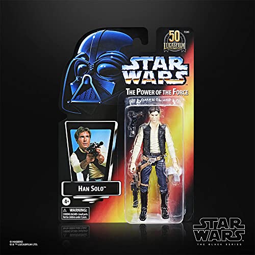 Star Wars Black Series The Power of The Force 2021 Han Solo Exclusive 15 cm Action Figure