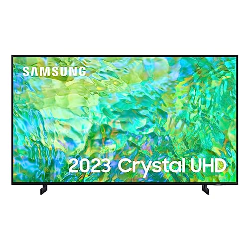 50 Inch CU8000 4K UHD Smart TV (2023) - Crystal 4K HDR, With Alexa Built-In & Gaming Hub, Dynamic Crystal Colour, Object Tracking Sound & HDR Powered By HDR10+, Video Call Apps