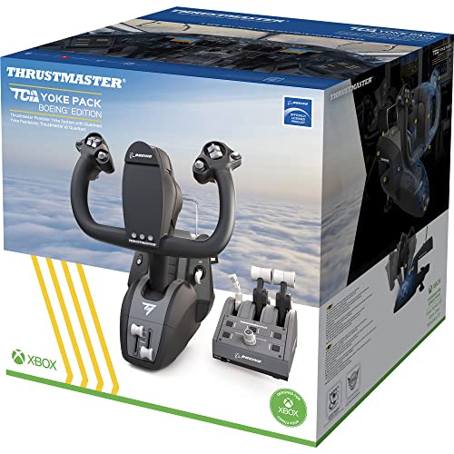 Thrustmaster TCA Yoke Pack Boeing Edition - Officially Licensed by Boeing for Xbox Series X|S / Xbox One / Windows