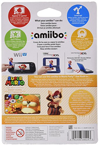 Nintendo Diddy Kong amiibo - Super Mario Collection Wii U 3DS