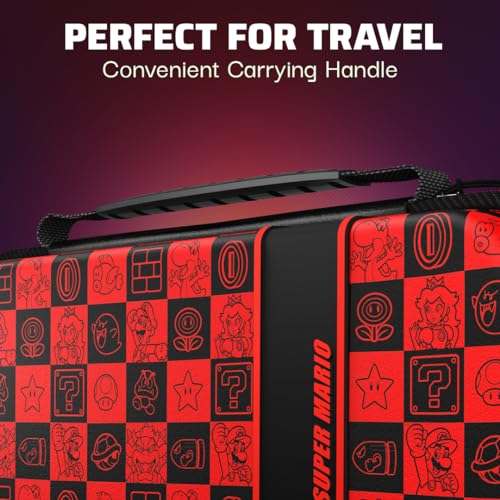 Travel Case Plus Nintendo Switch GLOW - Super Icons