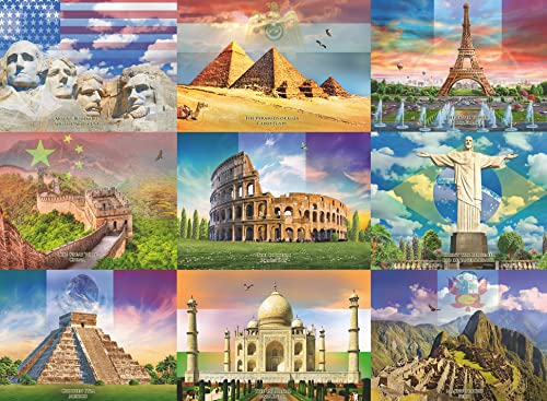 Ravensburger Monuments of The World 200 Piece Jigsaw Puzzle for Kids Age 8 Years Up
