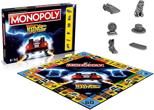 Winning Moves Back to the Future Monopoly Board Game English Edition