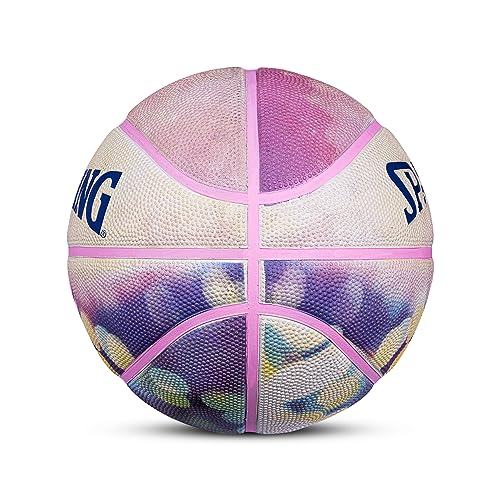 Spalding Flight Nightfall Basketball (Size-7), Multicolor