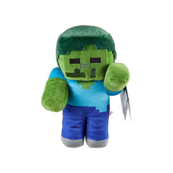 Minecraft Basic Plush Character Soft Dolls, Video Game-Inspired Collectible Toy Gifts for Kids & Fans Ages 3 Years Old & Up