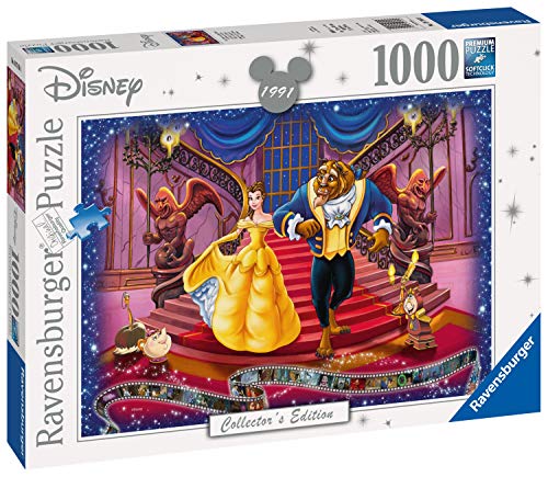 Ravensburger Disney Collector’s Edition Beauty and The Beast 1000 Piece Jigsaw Puzzle for Adults and Kids Age 12 and Up, Multicolored, 38.1 x 27.9 x 5.1 Centimetres