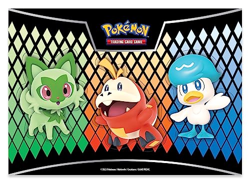 Pokémon TCG: Back to School Collector Chest—Sprigatito, Fuecoco & Quaxly (3 Foil Promo Cards, 6 Booster Packs & More)