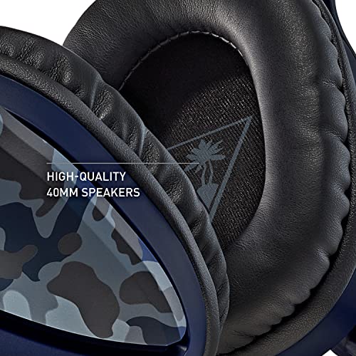 Turtle Beach Recon 70 Camo Blue Gaming Headset for PS5, PS4, Xbox Series X|S, Xbox One, Nintendo Switch & PC