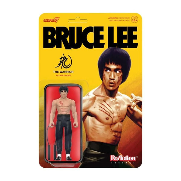 SUPER7 Bruce Lee The Warrior 3.75 in Reaction Figure