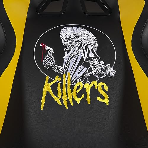 Iron Maiden - Official Ergonomic Gamer Chair Adjustable Back and Armrests - Officially licensed adult gaming chair