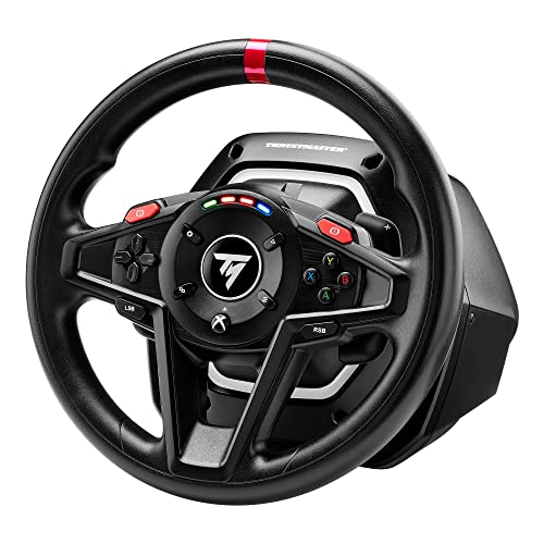 Thrustmaster T128, Force Feedback Racing Wheel with Magnetic Pedals, Xbox Series X|S, Xbox One, PC