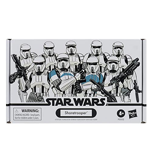 Star Wars The Vintage Collection Shoretrooper 4-Pack, Action Figure Set by Habro