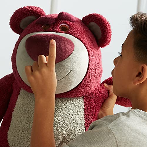 Disney Store Official Lots-o'-Huggin' Bear Standing Large Soft Toy, Toy Story, 44cm/17”, Plush Cuddly Character Grizzly Villain with Embroidered Details and Soft Finish