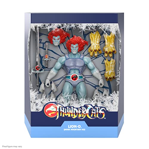 SUPER7 Thundercats Ultimates: Lion-O Hook Mountain Ice Con Exclcusive Figure