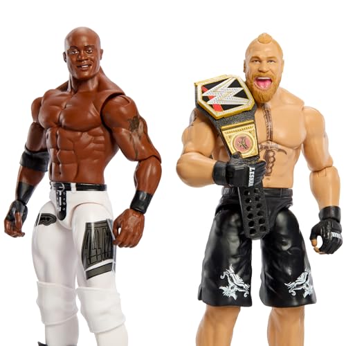 WWE Action Figure 2-Pack Championship Showdown Battle Pack with WWE Championship Title, HTW05