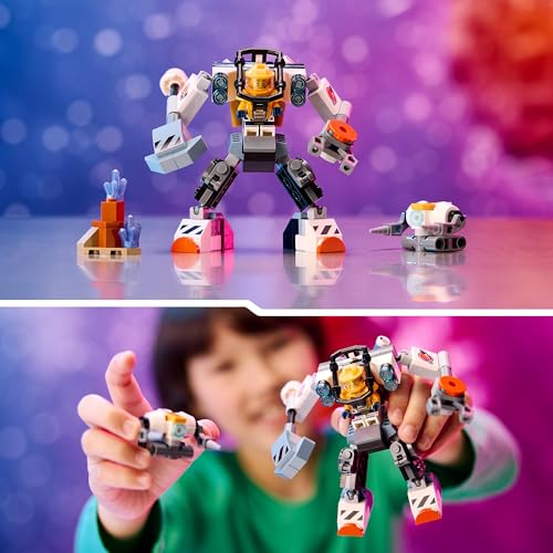 LEGO City Space Construction Mech Suit, Action Figure Toy for 6 Plus Year Old Kids, Boys & Girls, Building Set with Robot and a Pilot Minifigure, Small Gift Idea 60428