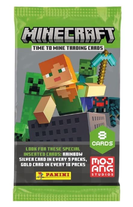 Panini Minecraft Time to Mine Trading Cards (1 pack)