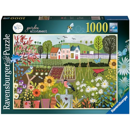 Ravensburger 17639 Garden Allotment 1000 Piece Jigsaw Puzzles for Adults and Kids Age 12 Years Up, Multicolour, One Size