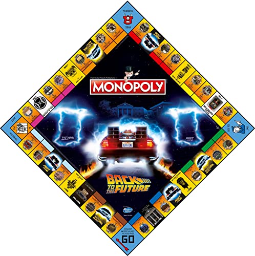 Winning Moves Back to the Future Monopoly Board Game English Edition