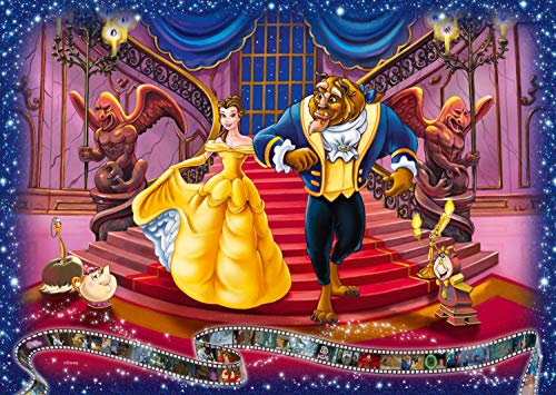 Ravensburger Disney Collector’s Edition Beauty and The Beast 1000 Piece Jigsaw Puzzle for Adults and Kids Age 12 and Up, Multicolored, 38.1 x 27.9 x 5.1 Centimetres