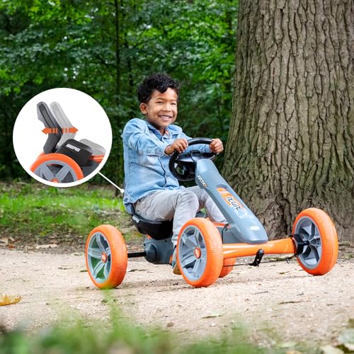 BERG Reppy Racer Pedal Go-Kart with Soundbox | Children's Vehicle, Pedal Vehicle with High Safety Standard, Children's Toy Suitable for Children Aged 2.5-6 Years