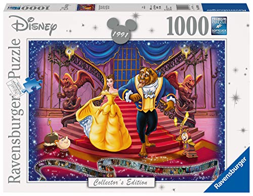 Ravensburger Disney Collector’s Edition Beauty and The Beast 1000 Piece Jigsaw Puzzle for Adults and Kids Age 12 and Up, Multicolored, 38.1 x 27.9 x 5.1 Centimetres